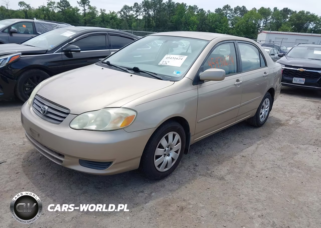 2004 Toyota Corolla Le VIN:1NXBR32EX4Z315696 - 2