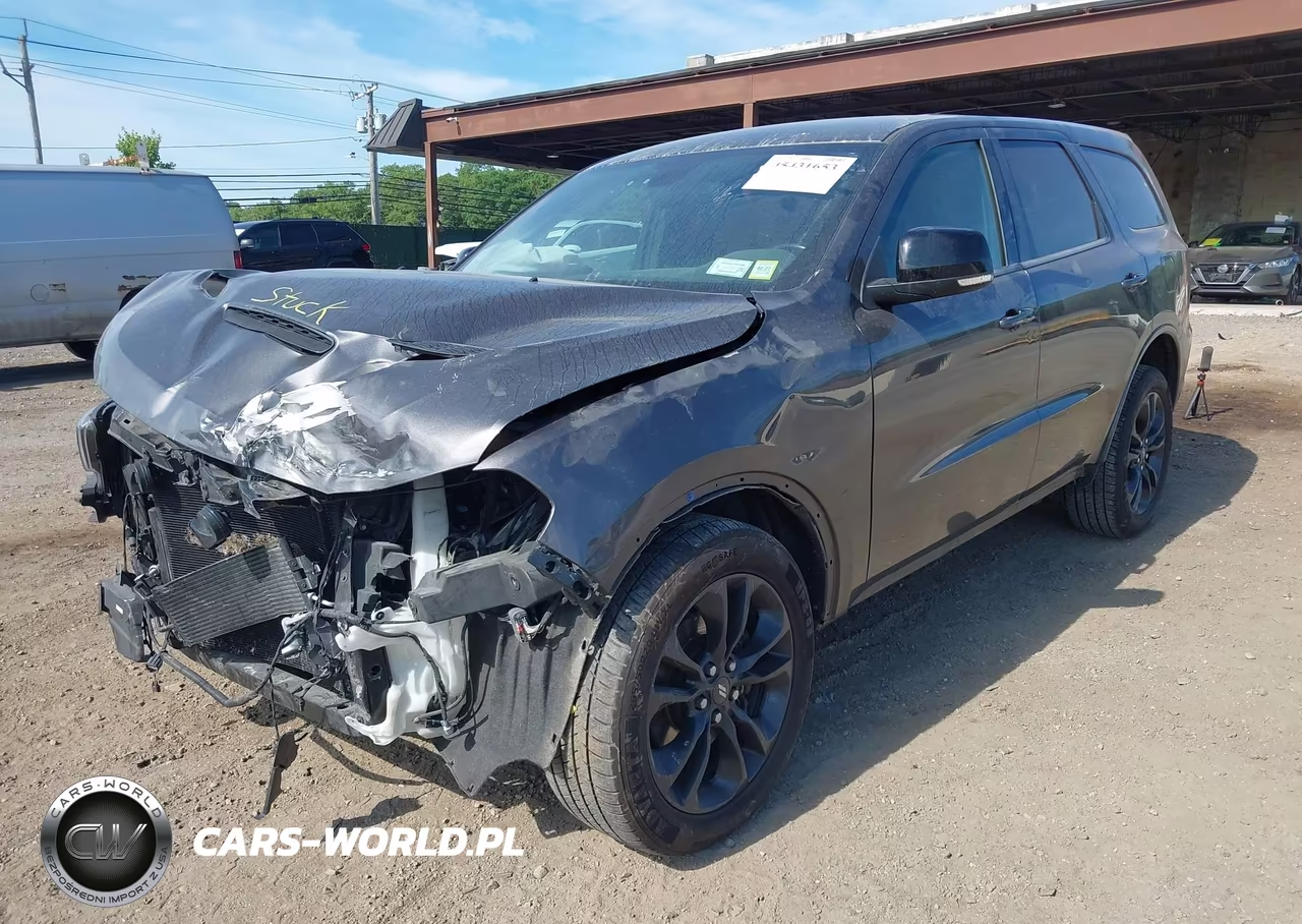 2021 Dodge Durango Gt Plus Awd VIN:1C4RDJDG9MC557390 - 2