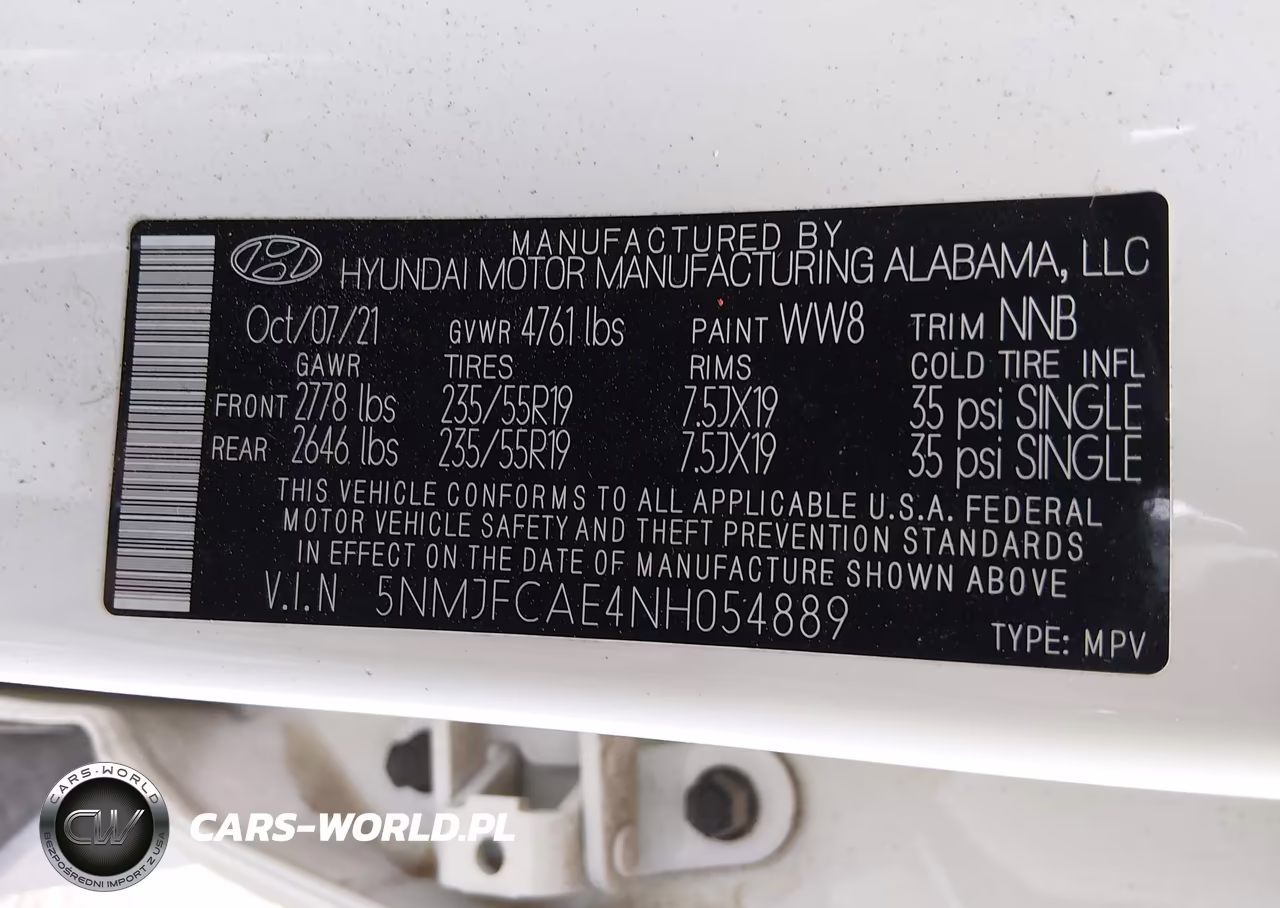 2022 Hyundai Tucson Sel VIN:5NMJFCAE4NH054889 - 9