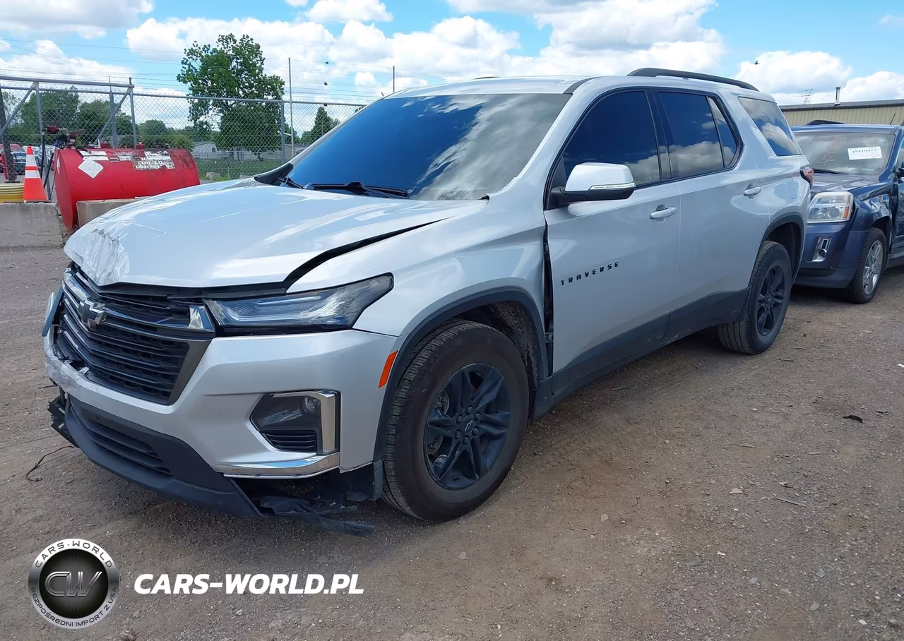 2022 Chevrolet Traverse Awd Lt Cloth VIN:1GNEVGKW4NJ141714 - 2