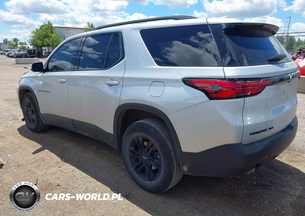 2022 Chevrolet Traverse Awd Lt Cloth VIN:1GNEVGKW4NJ141714 - 3
