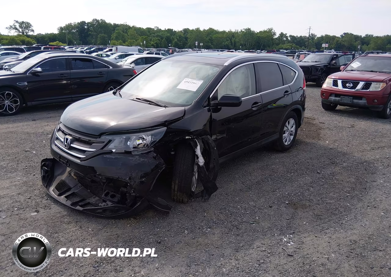 2013 Honda Cr-V Ex-L VIN:2HKRM4H79DH637661 - 2