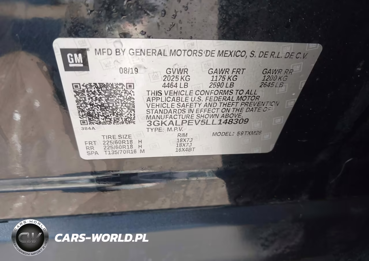 2020 GMC Terrain Fwd Slt VIN:3GKALPEV5LL148309 - 9