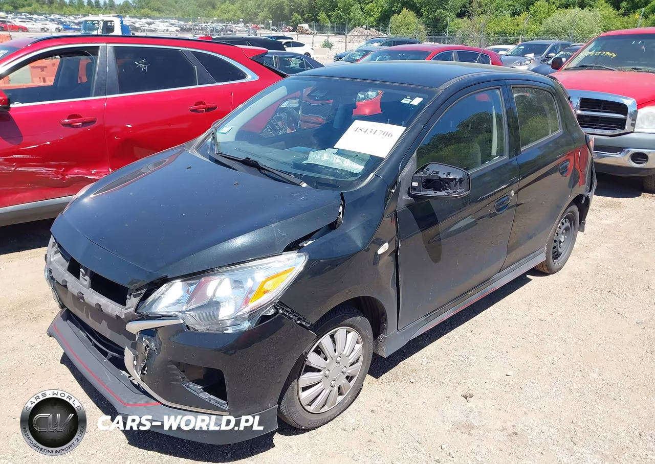 2021 Mitsubishi Mirage Carbonite Edition-Es-Le VIN:ML32AUHJ6MH001240 - 2