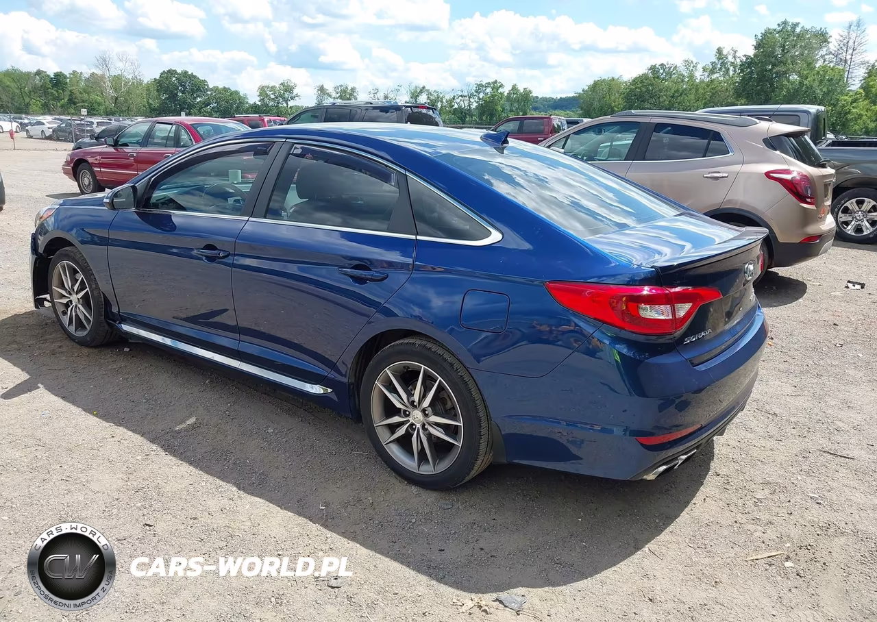 2017 Hyundai Sonata Sport 2.0T VIN:5NPE34AB8HH463877 - 3