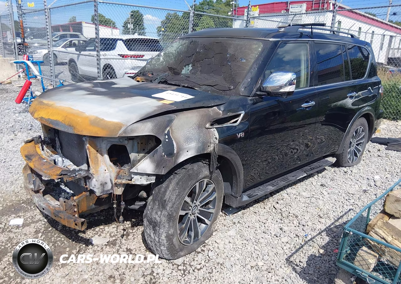 2019 Nissan Armada Sl VIN:JN8AY2NC4K9586572 - 2