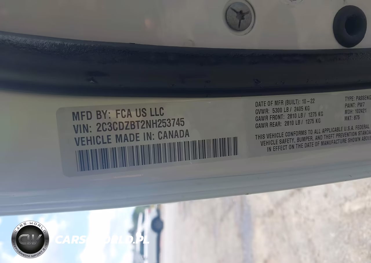 2022 Dodge Challenger R-T VIN:2C3CDZBT2NH253745 - 9