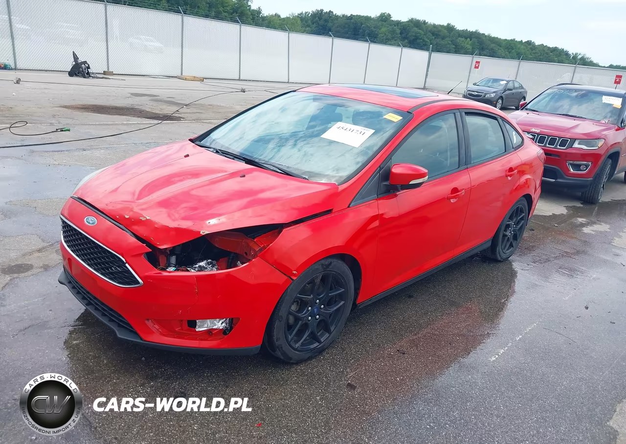 2016 Ford Focus Se VIN:1FADP3F26GL329968 - 2