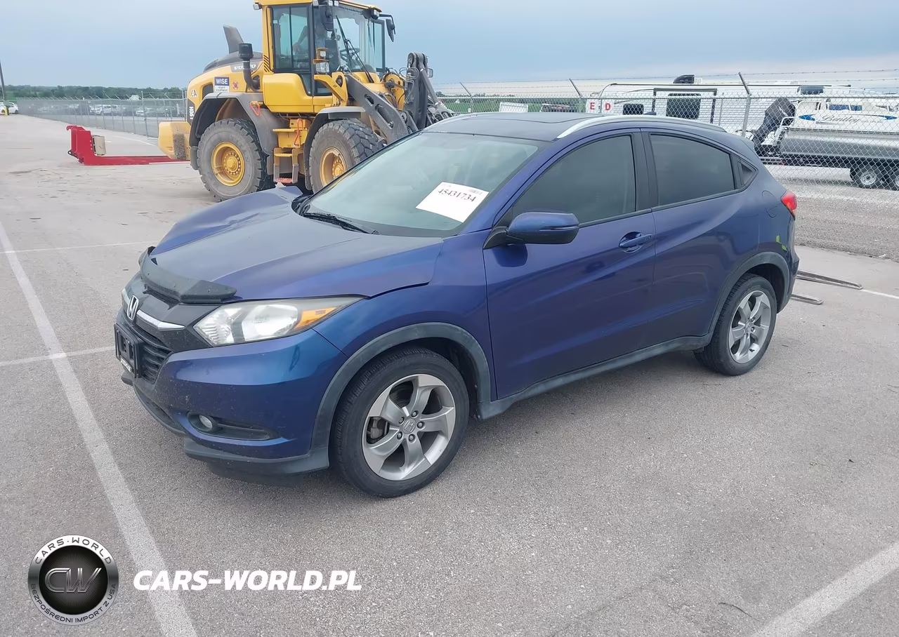 2017 Honda Hr-V Ex-L VIN:3CZRU6H78HM721962 - 2