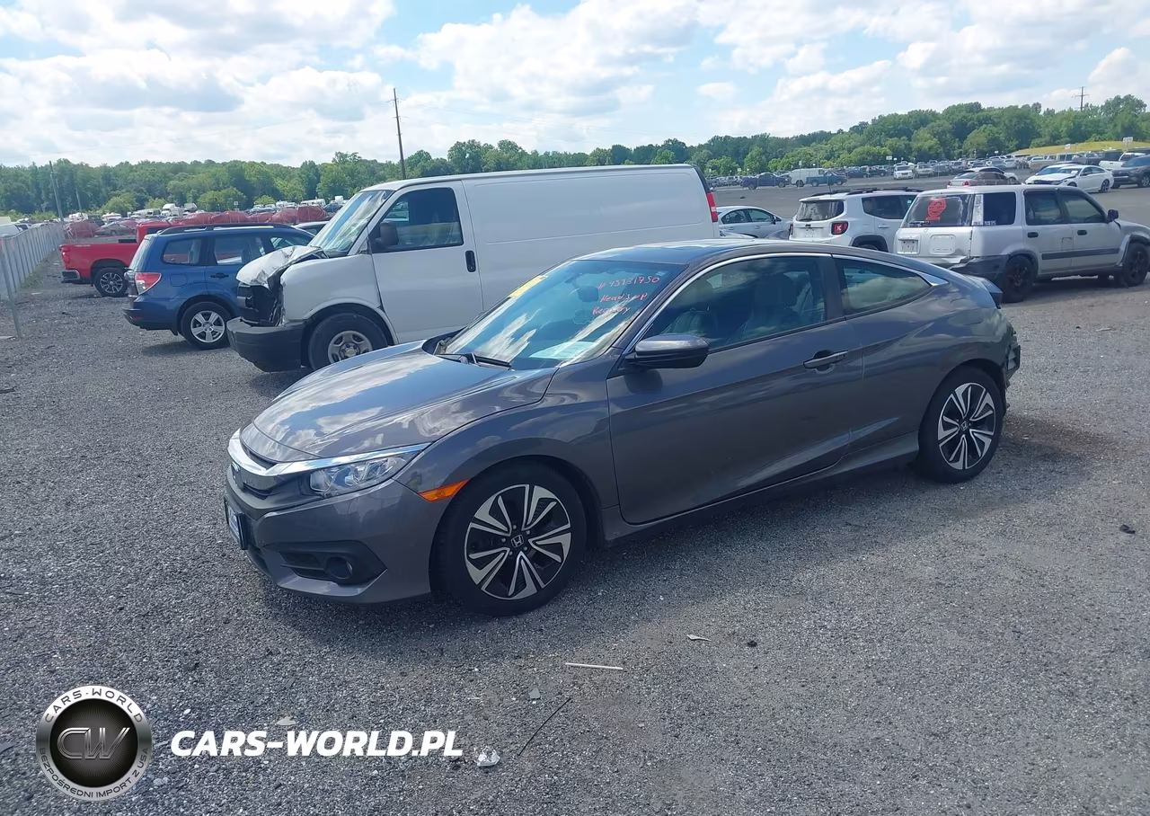 2017 Honda Civic Ex-L VIN:2HGFC3B7XHH355411 - 2