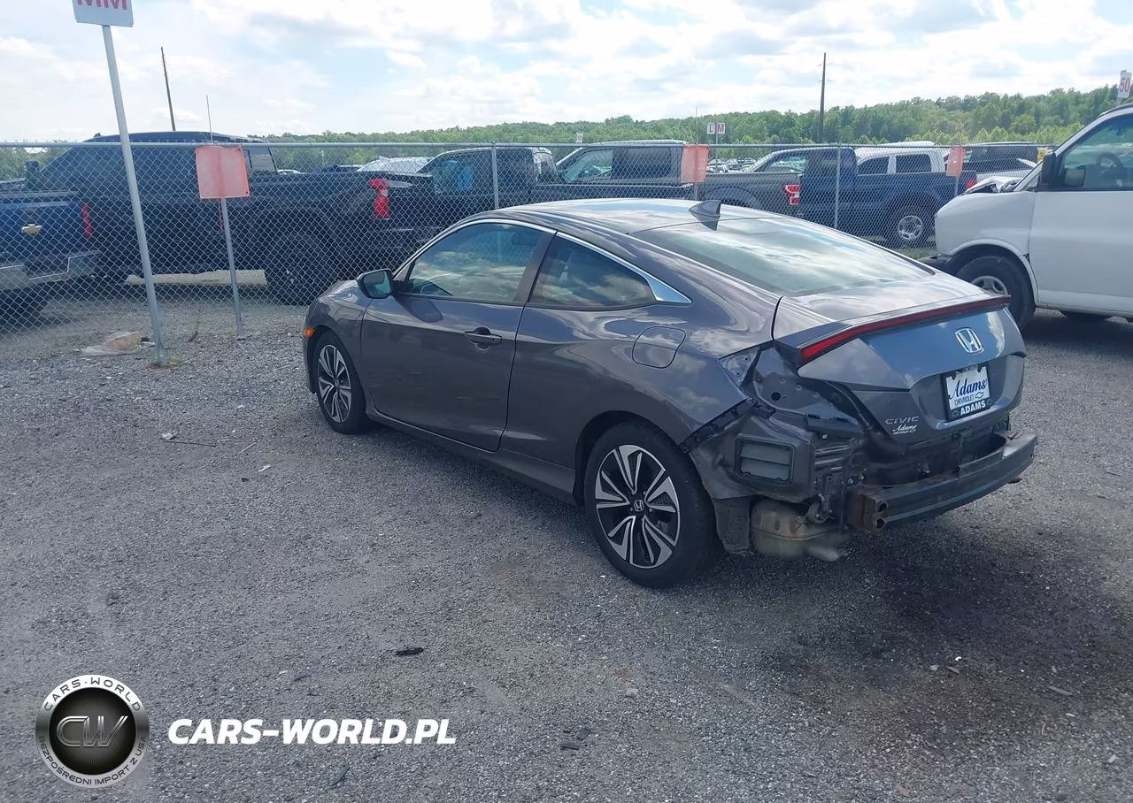 2017 Honda Civic Ex-L VIN:2HGFC3B7XHH355411 - 3