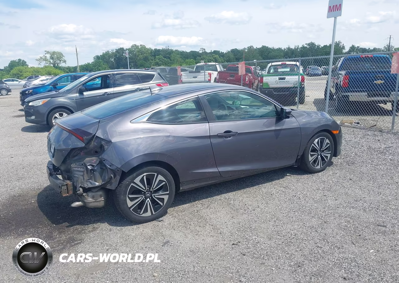 2017 Honda Civic Ex-L VIN:2HGFC3B7XHH355411 - 4