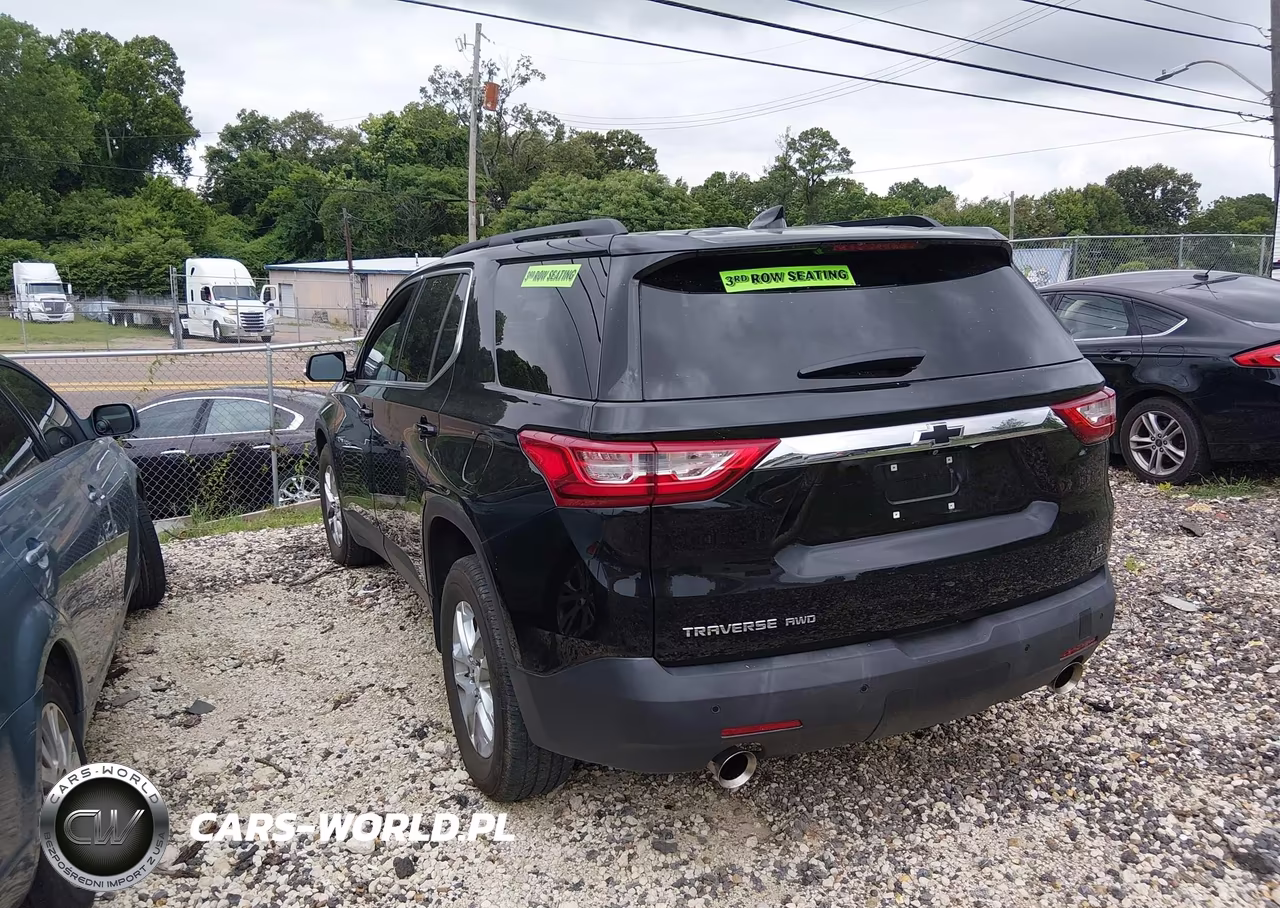 2020 Chevrolet Traverse Awd Lt Cloth VIN:1GNEVGKW4LJ153469 - 3