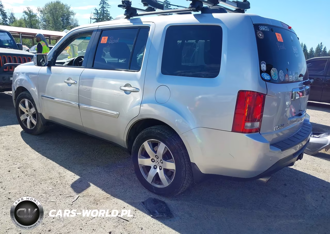 2014 Honda Pilot Touring VIN:5FNYF4H98EB030030 - 3