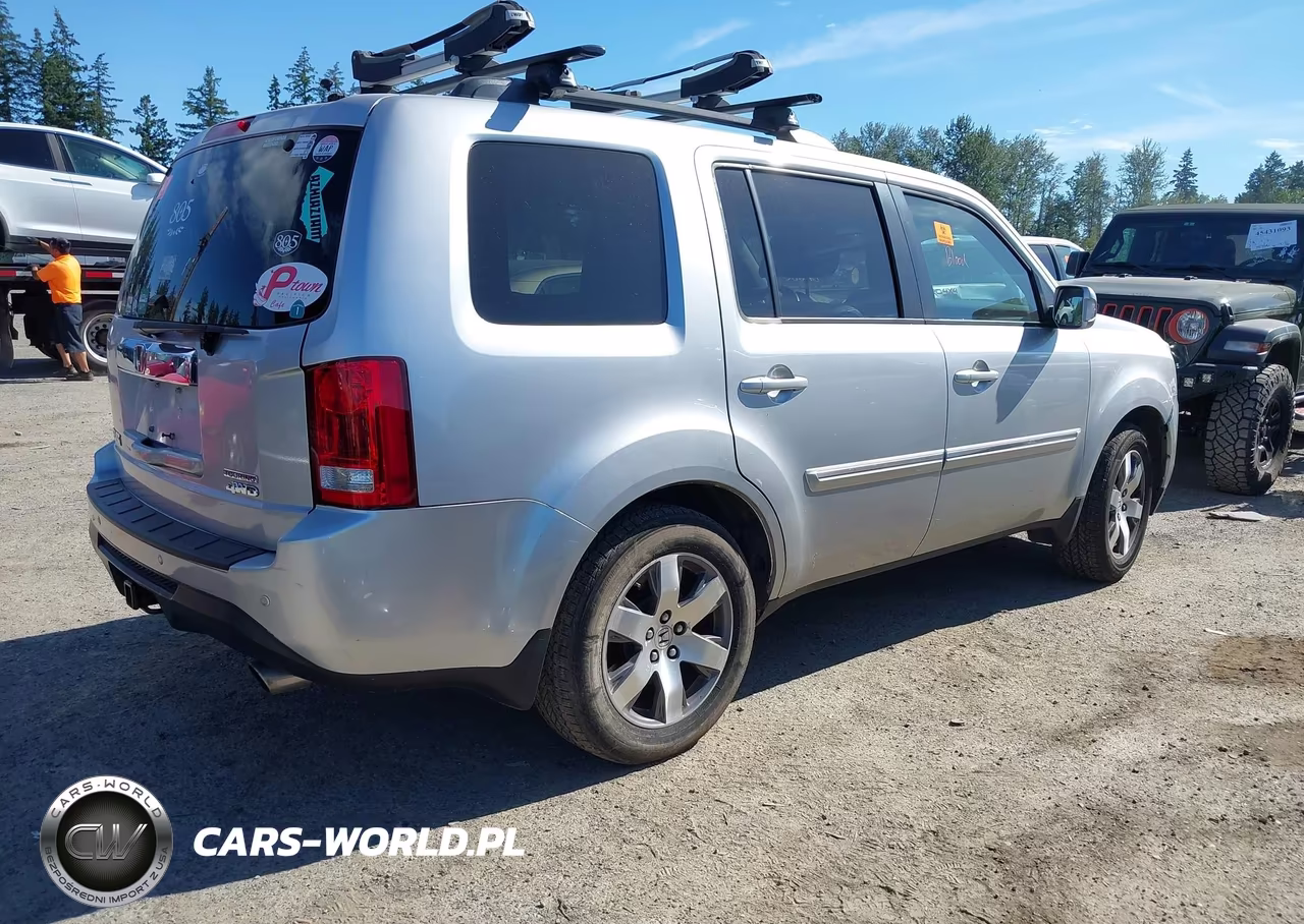 2014 Honda Pilot Touring VIN:5FNYF4H98EB030030 - 4