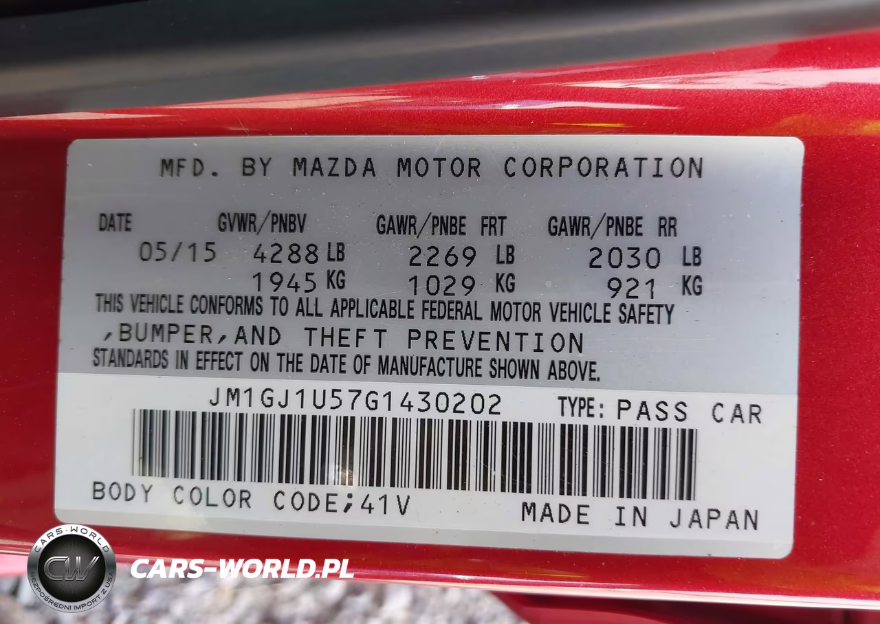 2016 Mazda Mazda6 I Sport VIN:JM1GJ1U57G1430202 - 9