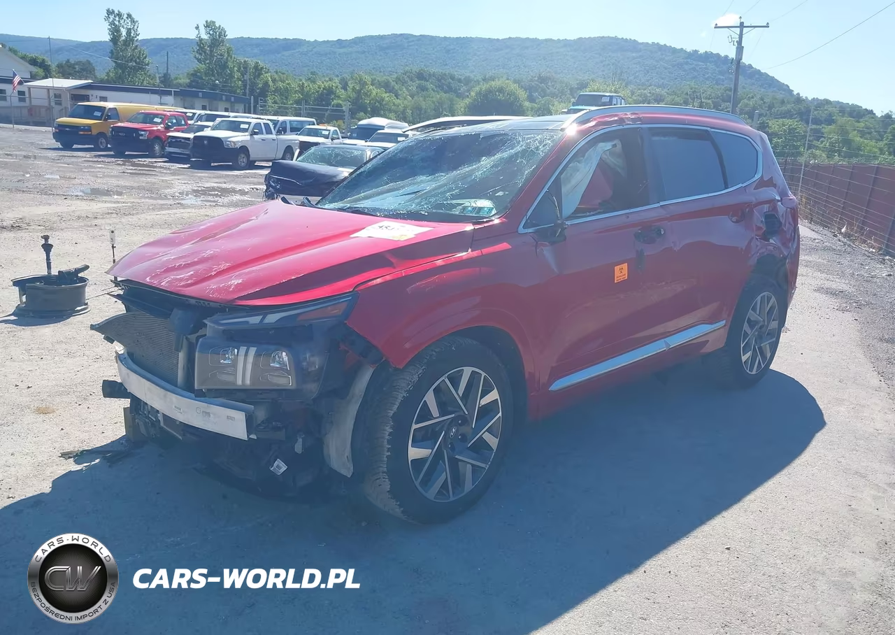 2022 Hyundai Santa Fe Calligraphy VIN:5NMS5DALXNH480338 - 2