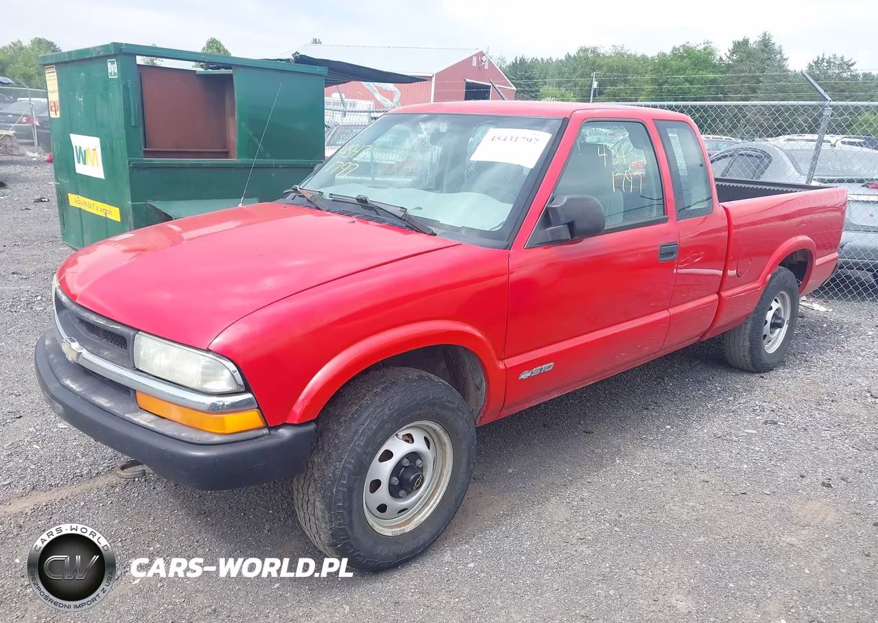 2002 Chevrolet S-10 VIN:1GCDT19W128135398 - 2