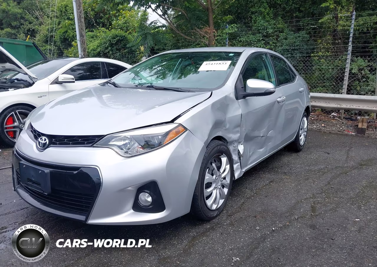 2015 Toyota Corolla S VIN:5YFBURHE8FP241353 - 2