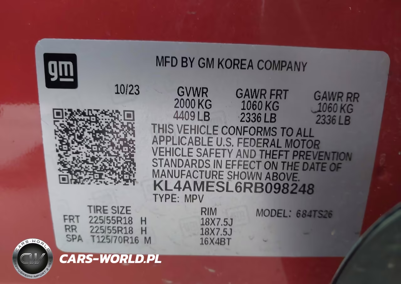2024 Buick Encore Gx Sport Touring Awd VIN:KL4AMESL6RB098248 - 9