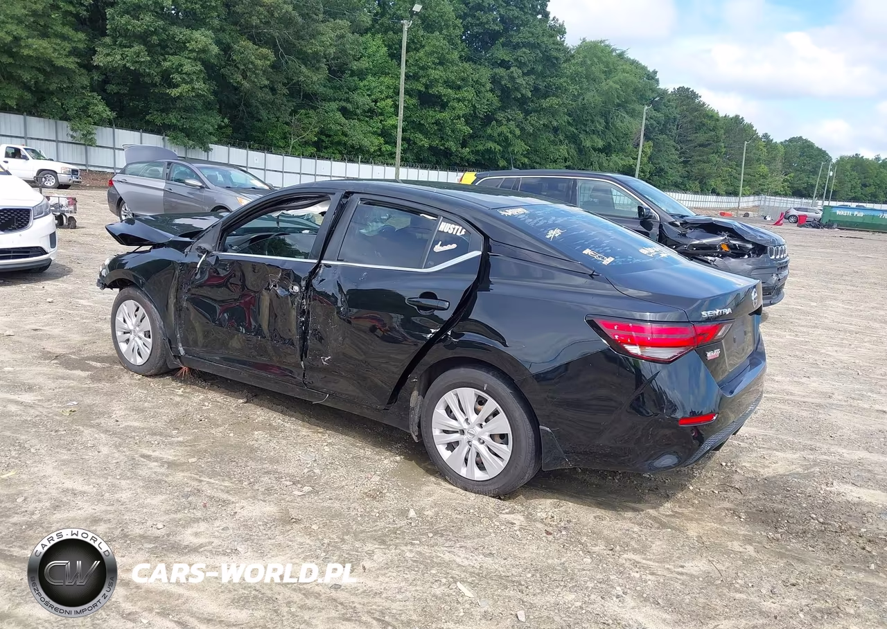 2020 Nissan Sentra S Xtronic Cvt VIN:3N1AB8BV3LY307469 - 3