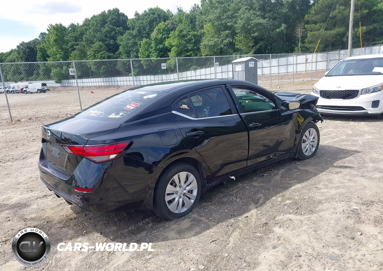 2020 Nissan Sentra S Xtronic Cvt VIN:3N1AB8BV3LY307469 - 4