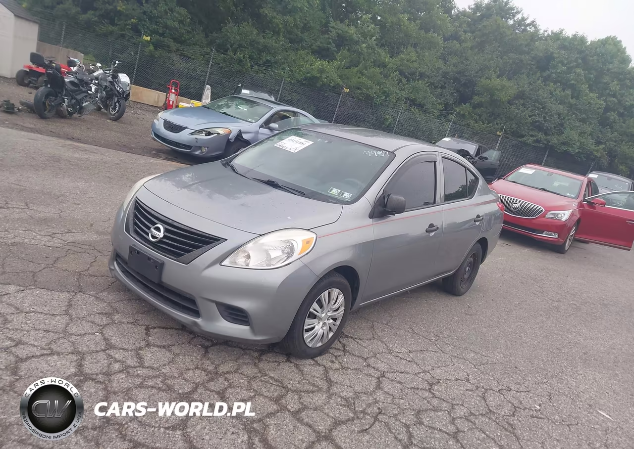 2013 Nissan Versa 1.6 S VIN:3N1CN7AP7DL859939 - 2
