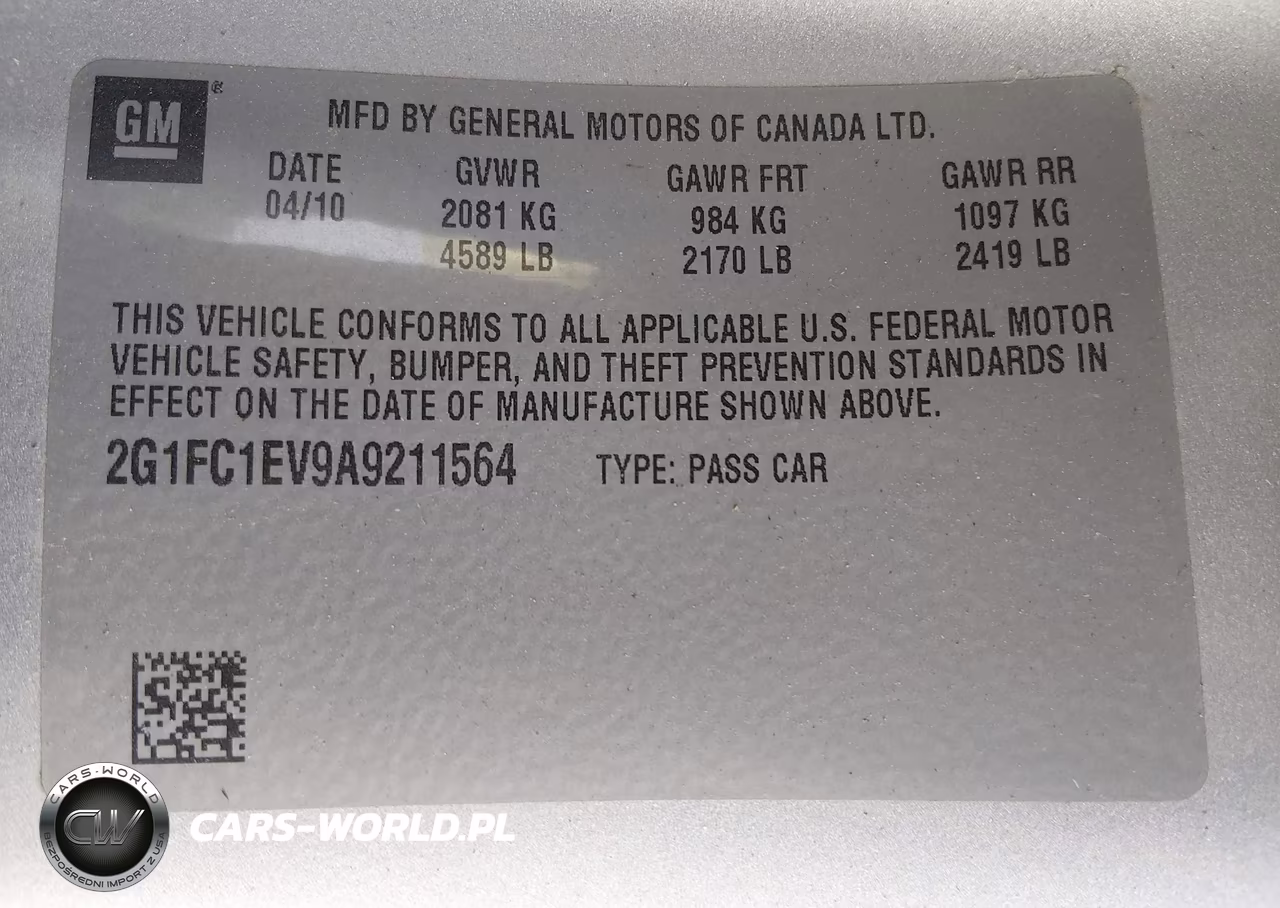 2010 Chevrolet Camaro 2Lt VIN:2G1FC1EV9A9211564 - 9