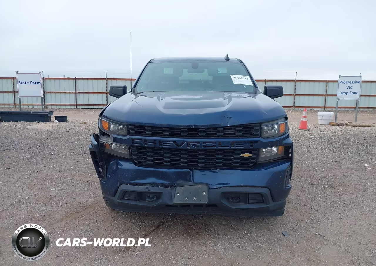 2021 Chevrolet Silverado 1500 2Wd Short Bed Custom VIN:3GCPWBEK3MG219961 - 12