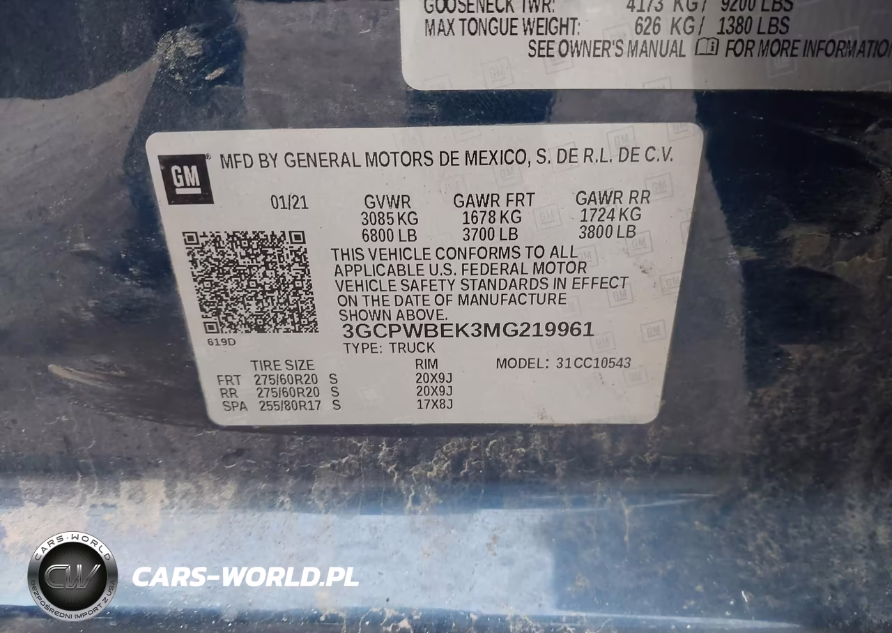 2021 Chevrolet Silverado 1500 2Wd Short Bed Custom VIN:3GCPWBEK3MG219961 - 9