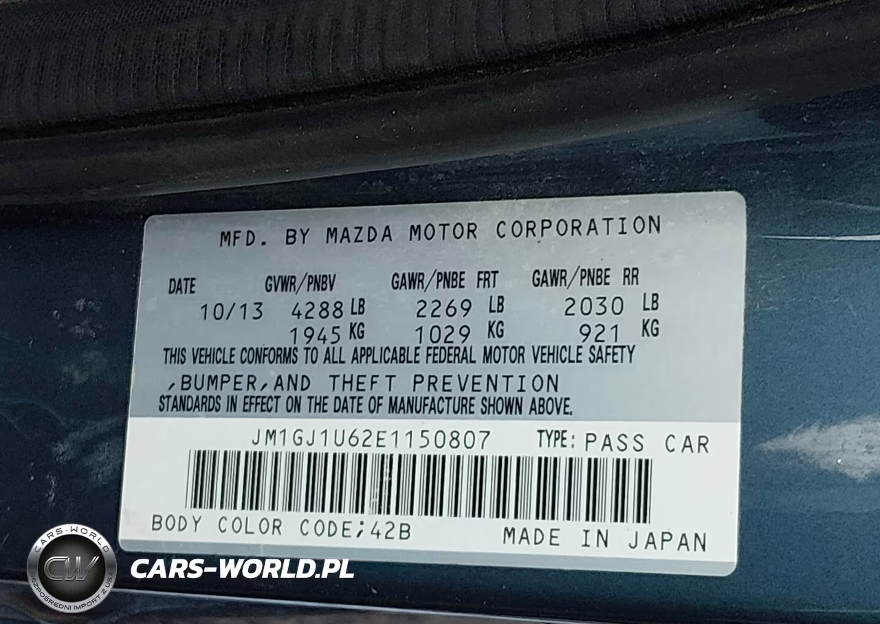 2014 Mazda Mazda6 I Sport VIN:JM1GJ1U62E1150807 - 9