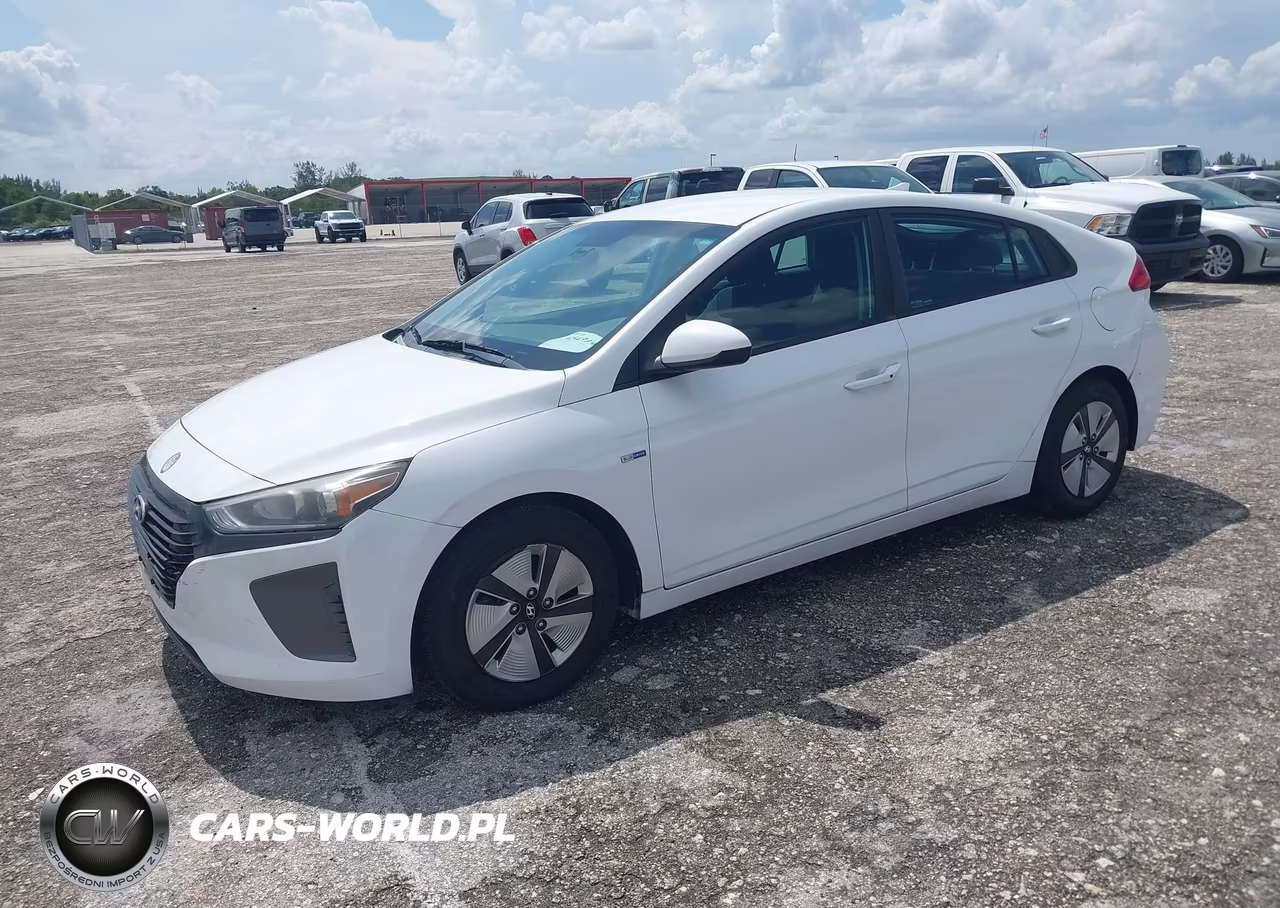 2019 Hyundai Ioniq Hybrid Blue VIN:KMHC65LC8KU158446 - 2