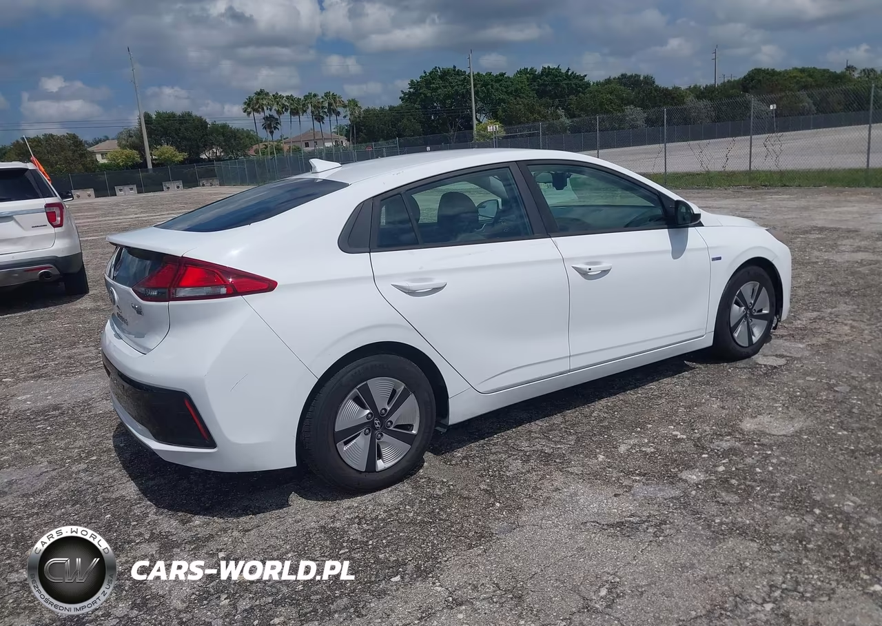 2019 Hyundai Ioniq Hybrid Blue VIN:KMHC65LC8KU158446 - 4