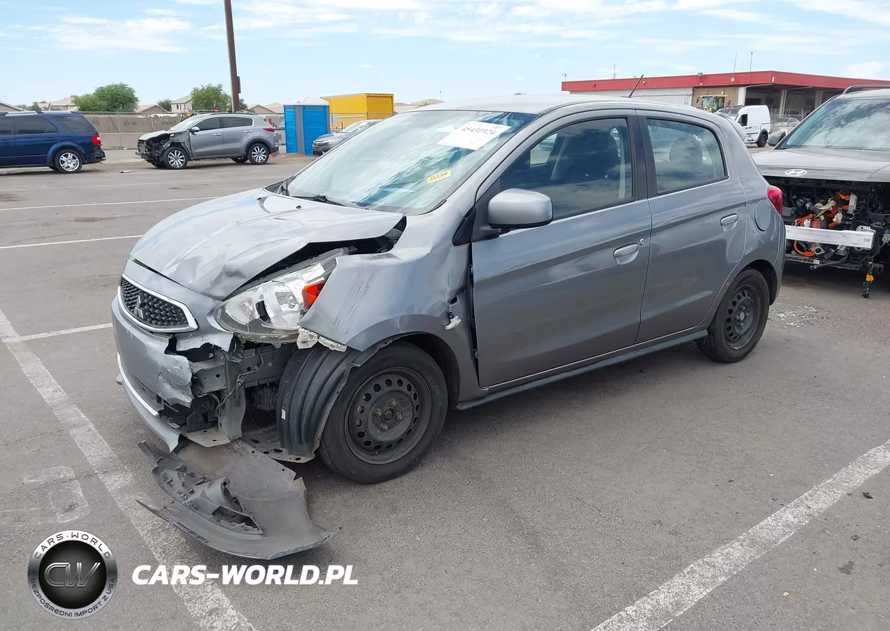 2020 Mitsubishi Mirage Es VIN:ML32A3HJ1LH003535 - 2