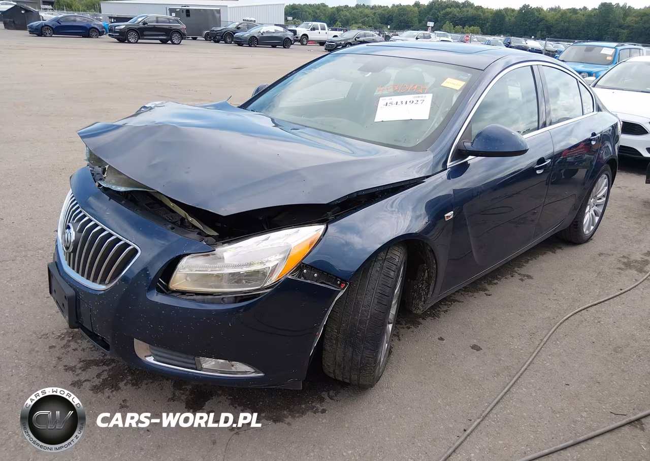 2011 Buick Regal Cxl Russelsheim VIN:W04GS5EC8B1078235 - 2