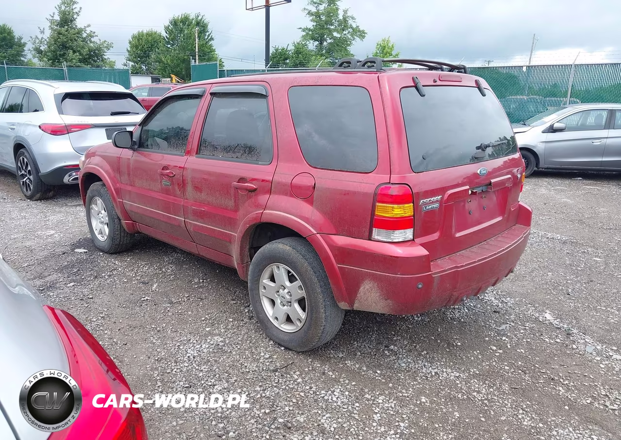 2007 Ford Escape Limited VIN:1FMYU04157KB68480 - 3