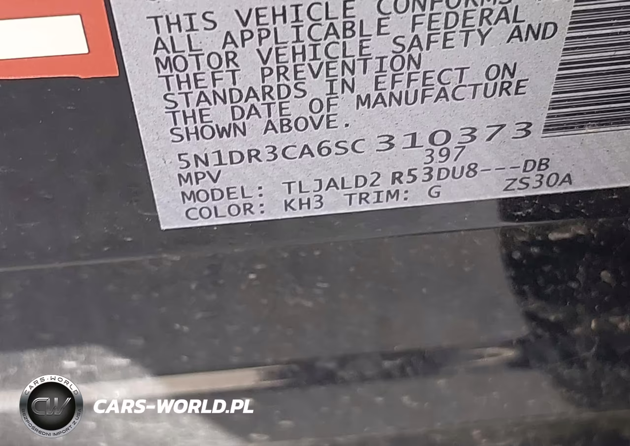 2025 Nissan Pathfinder Sl Fwd VIN:5N1DR3CA6SC310373 - 9