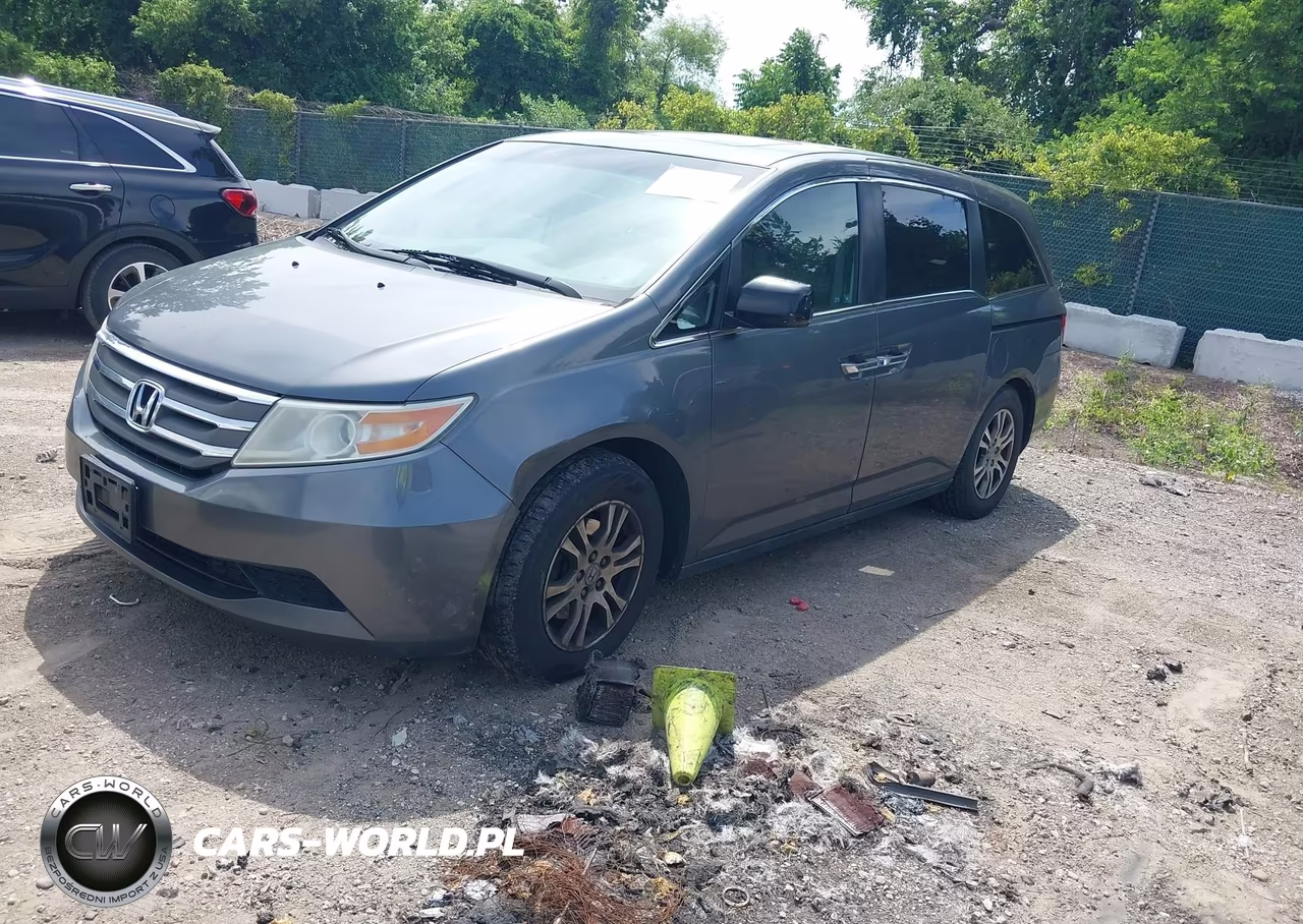 2012 Honda Odyssey Ex-L VIN:5FNRL5H66CB050184 - 2