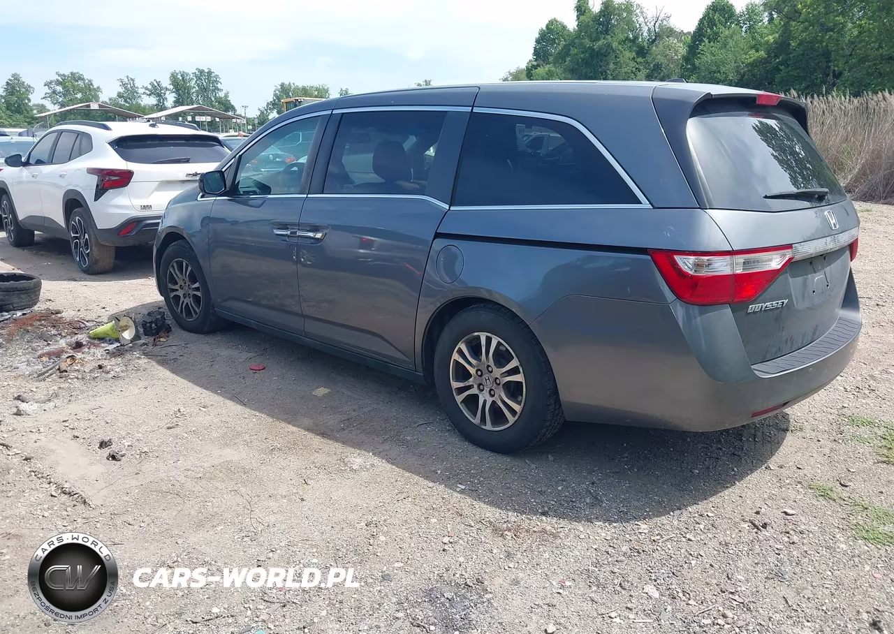 2012 Honda Odyssey Ex-L VIN:5FNRL5H66CB050184 - 3