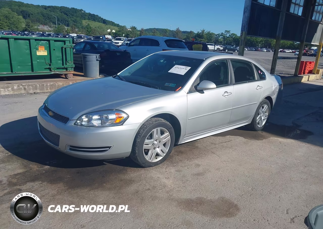 2014 Chevrolet Impala Limited Lt VIN:2G1WB5E31E1116686 - 2