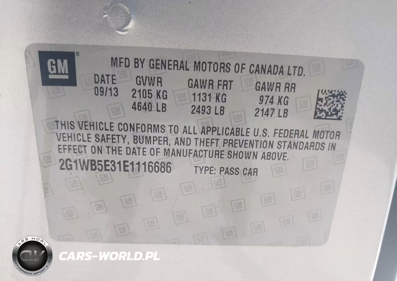 2014 Chevrolet Impala Limited Lt VIN:2G1WB5E31E1116686 - 9