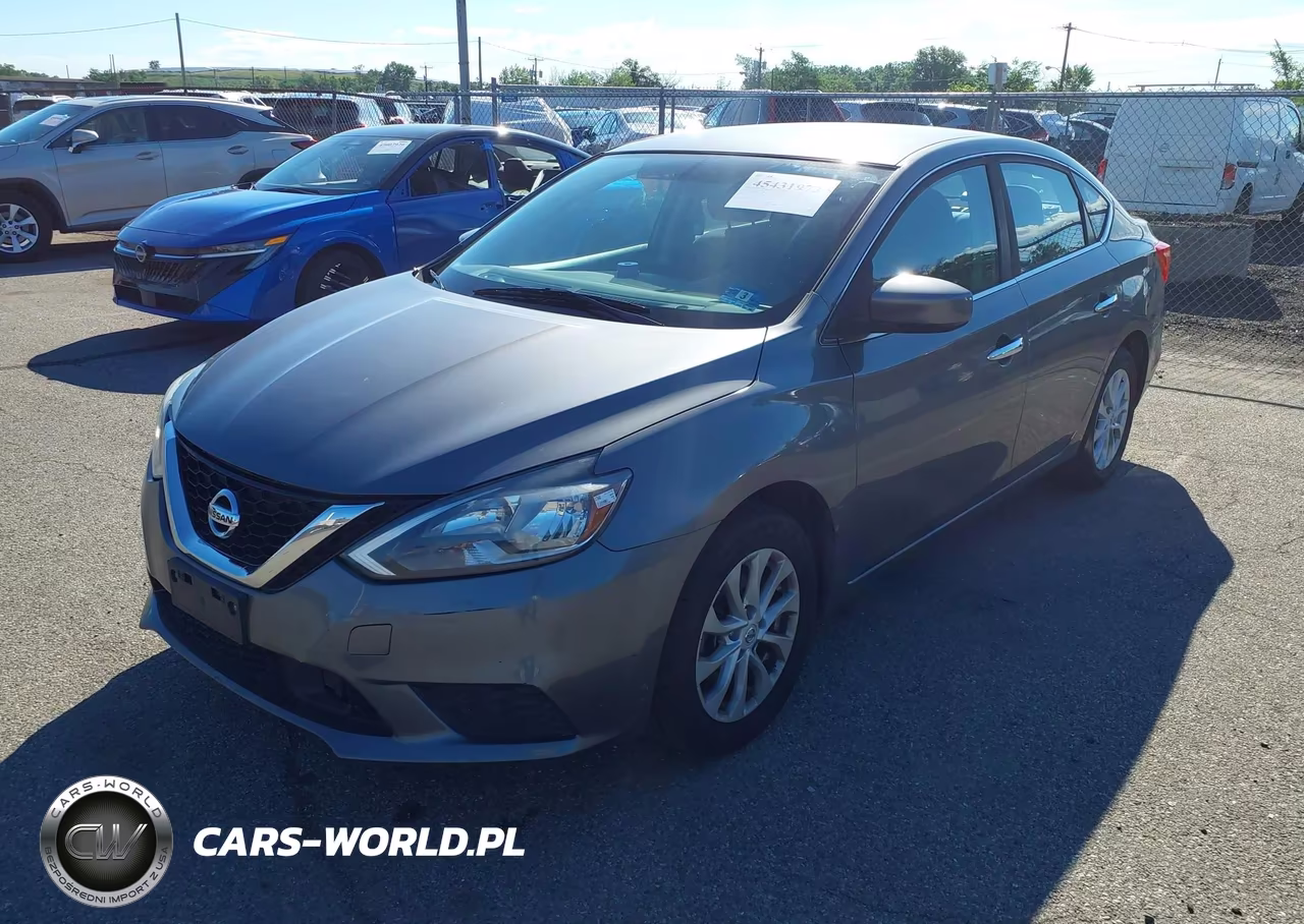 2019 Nissan Sentra Sv VIN:3N1AB7AP2KL612485 - 2