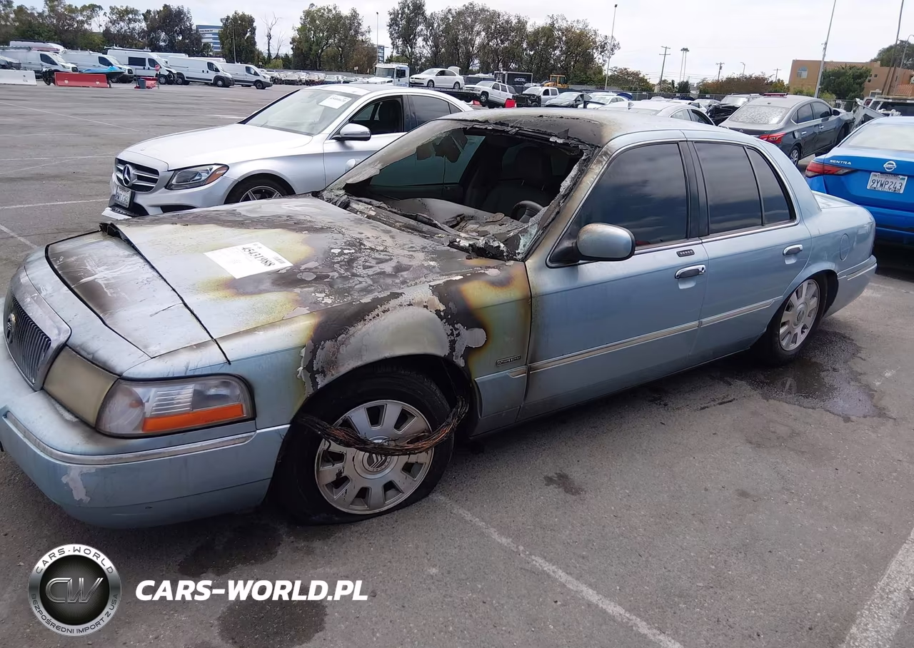2003 Mercury Grand Marquis Ls VIN:2MEFM75WX3X614174 - 2