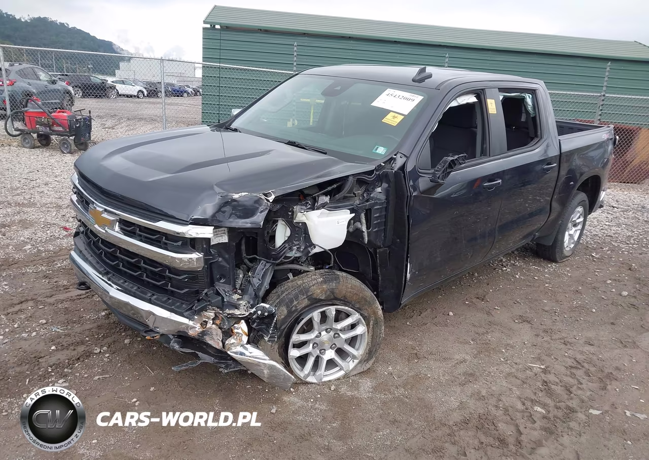 2022 Chevrolet Silverado 1500 4Wd Short Bed Lt With 2Fl VIN:1GCPDKEK7NZ529859 - 2