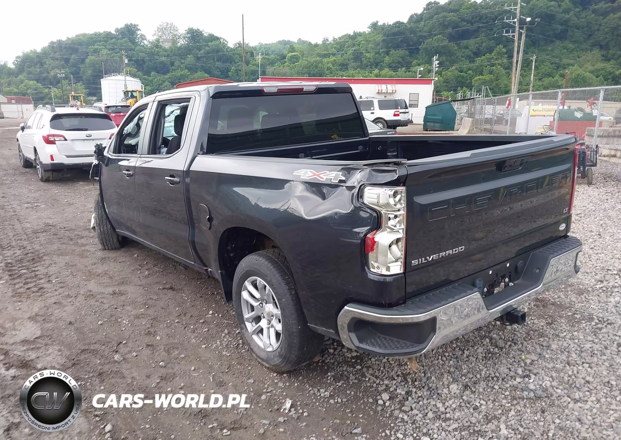 2022 Chevrolet Silverado 1500 4Wd Short Bed Lt With 2Fl VIN:1GCPDKEK7NZ529859 - 3
