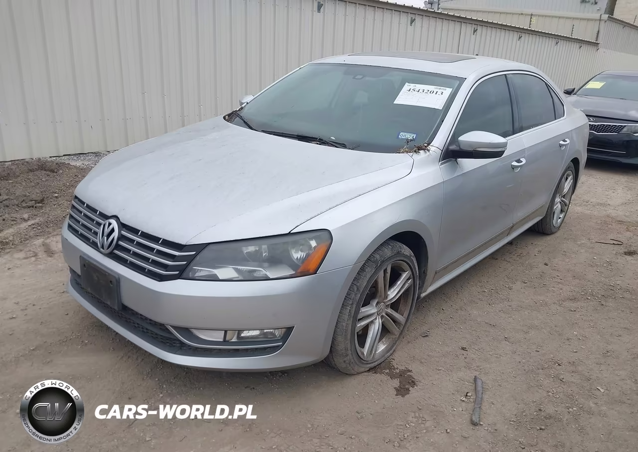 2014 Volkswagen Passat 2.0L Tdi Sel Premium VIN:1VWCN7A33EC109460 - 2