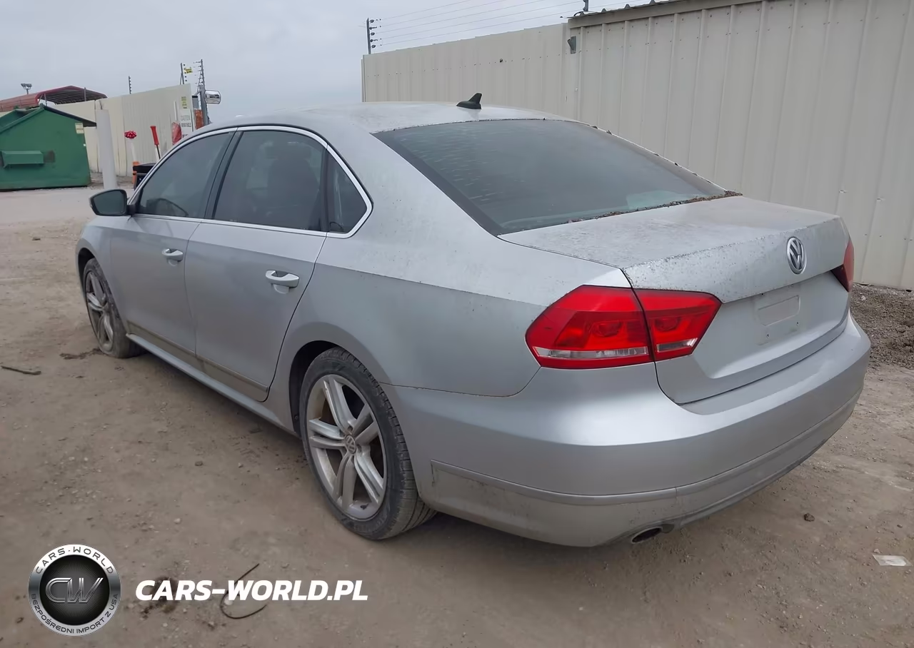 2014 Volkswagen Passat 2.0L Tdi Sel Premium VIN:1VWCN7A33EC109460 - 3