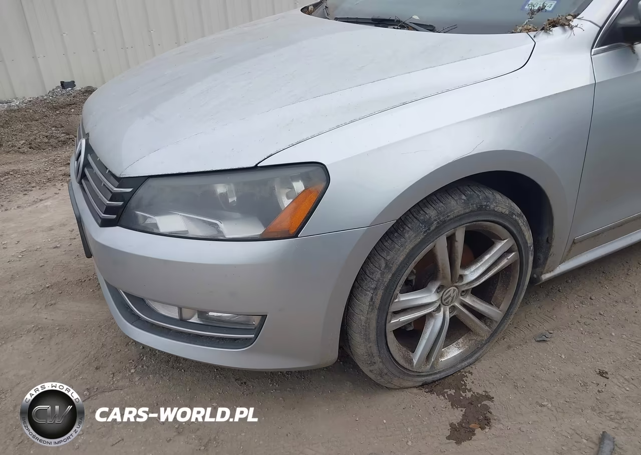 2014 Volkswagen Passat 2.0L Tdi Sel Premium VIN:1VWCN7A33EC109460 - 6