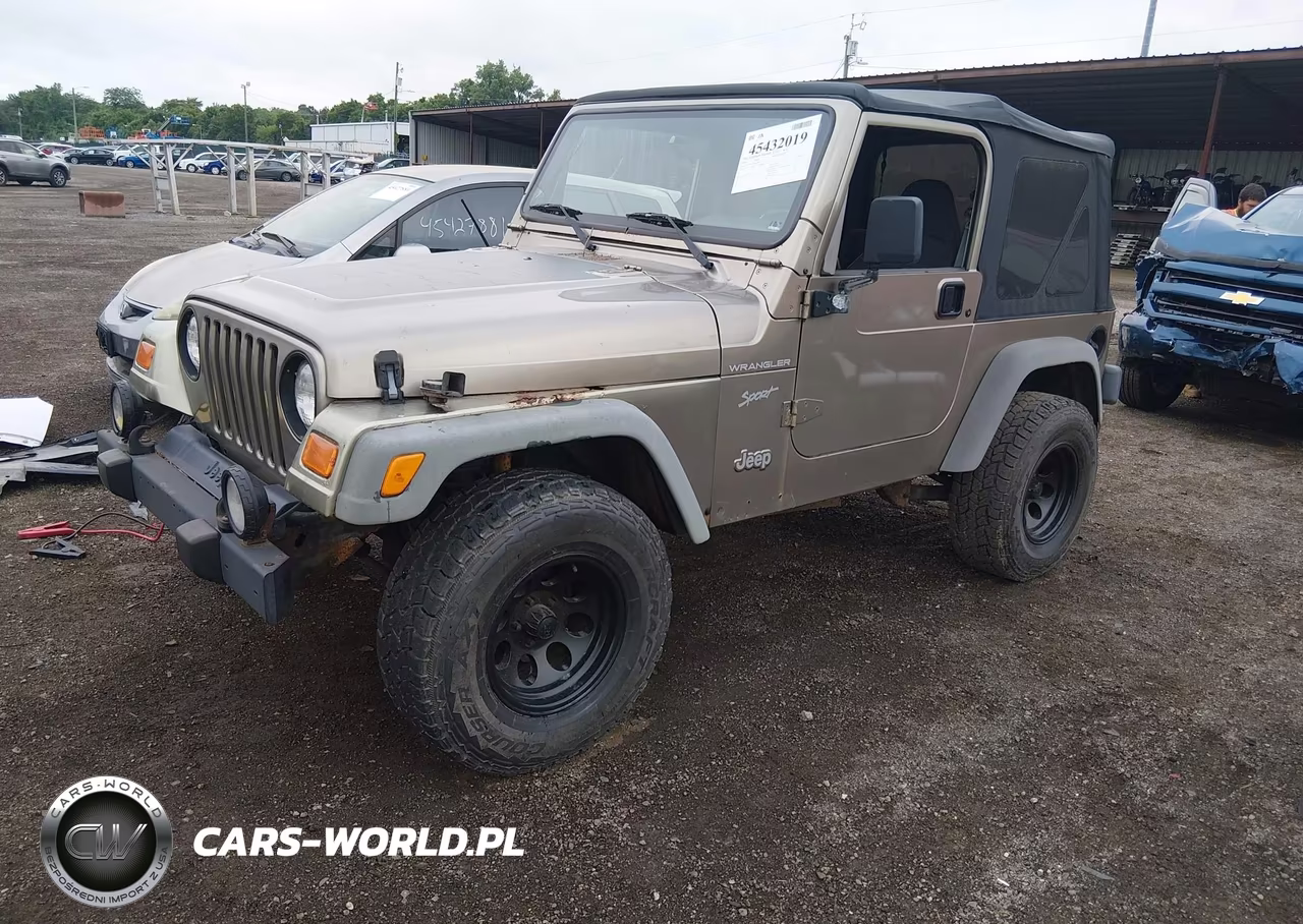 2002 Jeep Wrangler Sport VIN:1J4FA49S52P767396 - 2