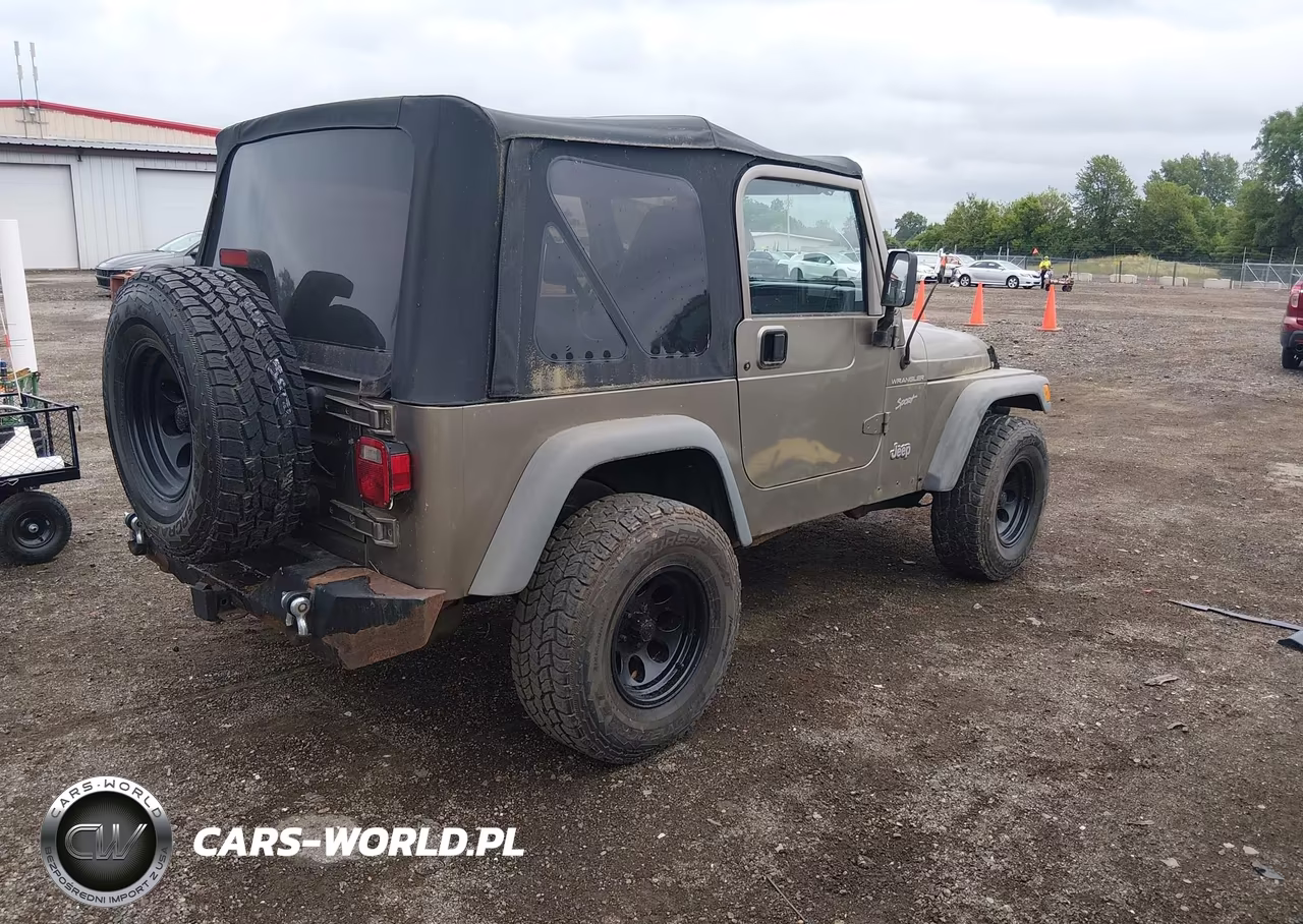 2002 Jeep Wrangler Sport VIN:1J4FA49S52P767396 - 4